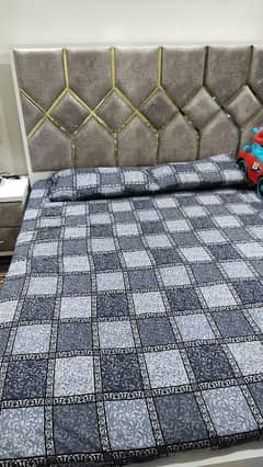 King size bed brand new condition