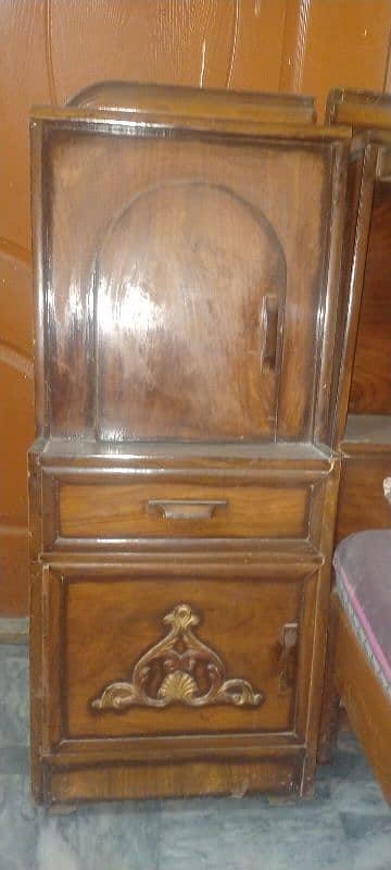 Bed with Mattress and sofa with tables 8