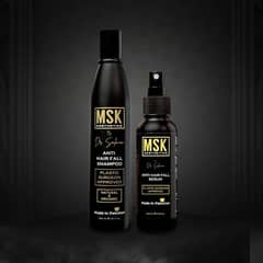 MSK Anti Hair Fall Shampoo & Serum Dermatologist Recommended