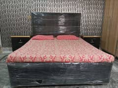 Bed set/ Black Velvet Bed/Quality Foam Cushion Bed set/Tufted Bed set