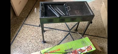 barbecue grill angethi height adjus One-Time used, high quality steel.