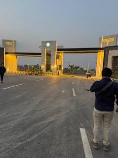 Dha valley islamabad Oleander block 8 marla ready plot for construction