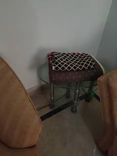 center table with 2 side tables