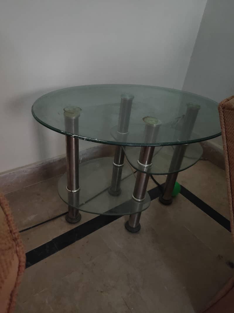 center table with 2 side tables 2