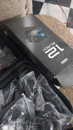go pro hero 12 black series with accessories box and card