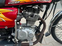 honda 125 2021 model Red colour  in brand new condition