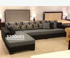 L shape sofa set in Master Molty foam