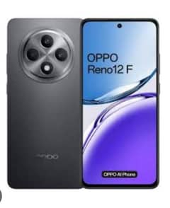 oppo Reno 12f 4g 7 mha warranty 10/10