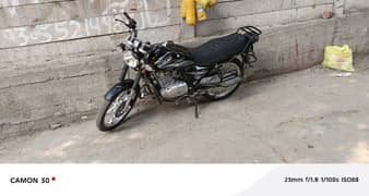 Suzuki 150 with Alloy rim and Disk brake