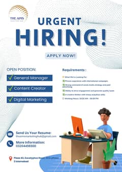 Digital Marketing Staff Required