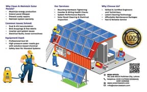 Solar Panel Cleaning/Maintenance/Installation