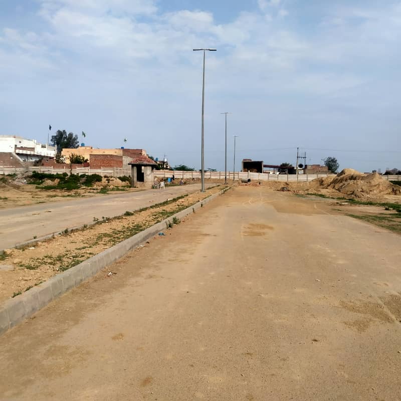 10 Marla Non possession Plot f9r sale in woods block in Paragon City lahore 0
