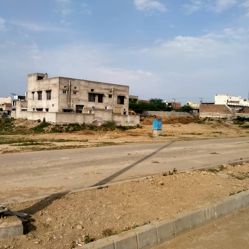 10 Marla Non possession Plot f9r sale in woods block in Paragon City lahore 1