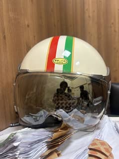 Vintage-Style DOT 3/4 Open Face Motorcycle Helmet