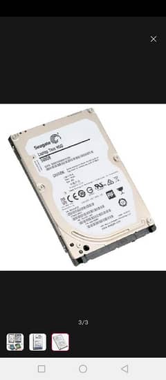 laptop hard disk 320gb new condition location malikwal