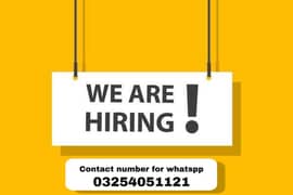 Part time and full time job’s online work & offices management
