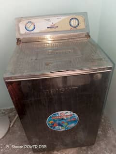 washing machine in new condition