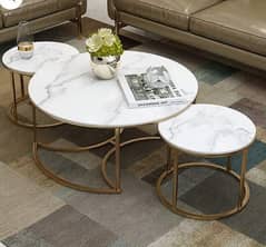 Center teble | Nesting Table| Marble table| Coffee table | Round table