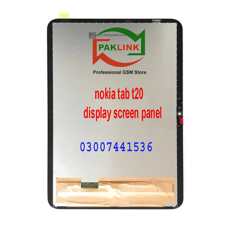 nokia tab t20 lcd screen panel 0