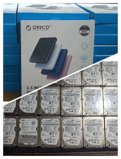 Orico Case With Seagate 500gb Hdd