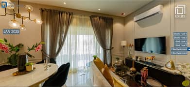 READY TO MOVE ONE BED APARTMENT FOR SALE ON CASH IN ETIHAD TOWN PHASE1 RAIWIND ROAD LAHORE.