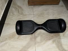 Black hoverboard with pink fashion strokes. Premium quality