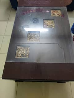 wooden center table