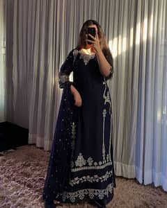 Eid arrivels chiffon suit