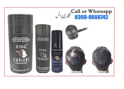 King Hair Building Fibers Alternative Caboki Toppik Instant Hair magic