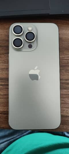 Iphone 15 Pro Max JV with Original Wire, Adapter and Box