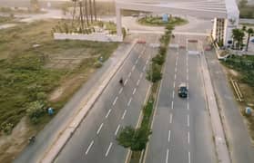5 Marla Corner Ideal Location On Mian 60 feet Road with Excess Land Plot For Sale In DHA Phase 9 Prism Block R Lahore