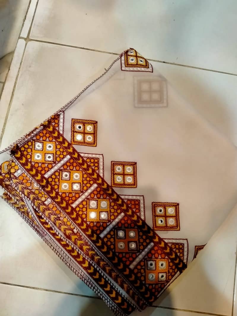 chader / lawn chaders / Cross stitch embroidery dupatta chader sale 7