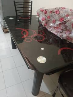 6/4 for seater dining table