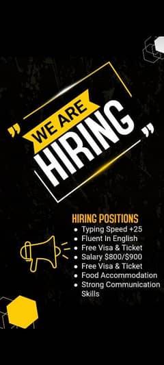 we are hiring male and females for combodia anyone interested ?