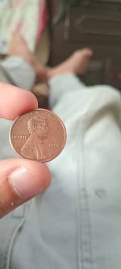 1 cent coin