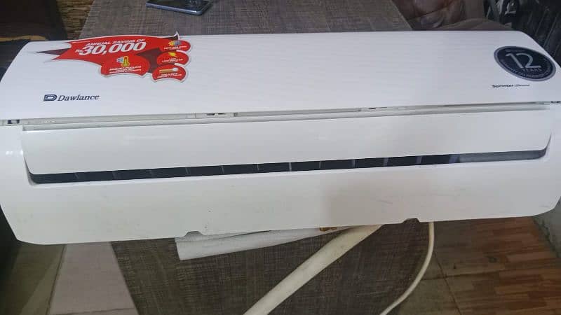 DAWLANCE 1 TON DC INVERTER HEAT AND COOL WARRANTY 10 YEAR CARD AVAILLE 0