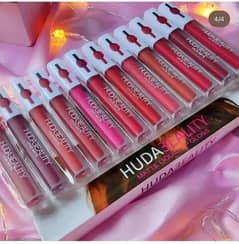 Pack of 6 Matte Finish Lip Gloss