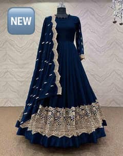 women silk stitched maxi brand new sizes available cash on delivery