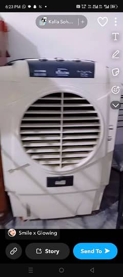 Air cooler fain