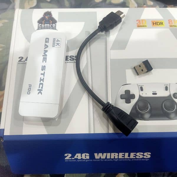 Game stick with 2 control 0
