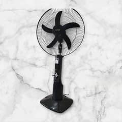N. T. N Rechargeable AC/DC 12V Pedestal Fan 18" Remote Control