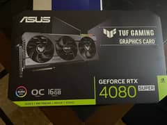 ASUS TUF Gaming GeForce RTX 4080 Super OC Edition – 16GB GDDR6X