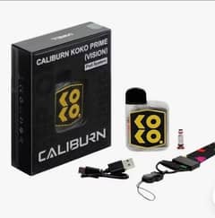Uwell Caliburn Koko Prime Vision Pod System Kit – 18w (690mah)