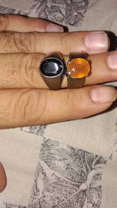 03217669211 original Neelam original pukhraj chandi rings