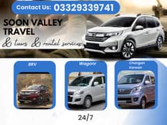 7 seater Rent A Car Honda BRV, Hiace hiroof, Wagnor, Coaster for rent