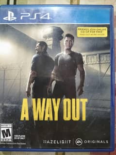 A Way Out PS4