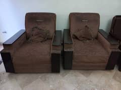 Sofa set with tables