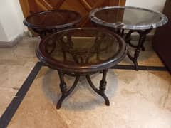 Wooden table made of Sheesham wood