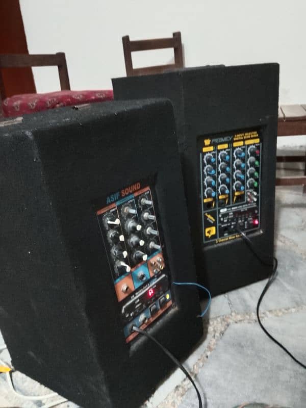 well Soundsystem with mic best for small mehfill and program 1