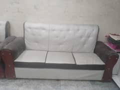 pure leather sofas set
